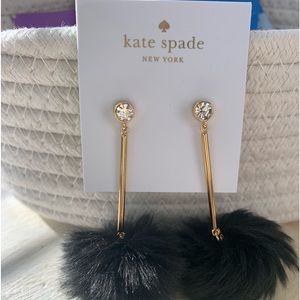 Kate Spade "Flying Colors" statement earrings.